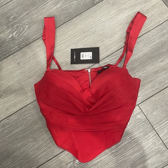 Ruched corset top, size small, Fashion Nova - Picture 2 of 10